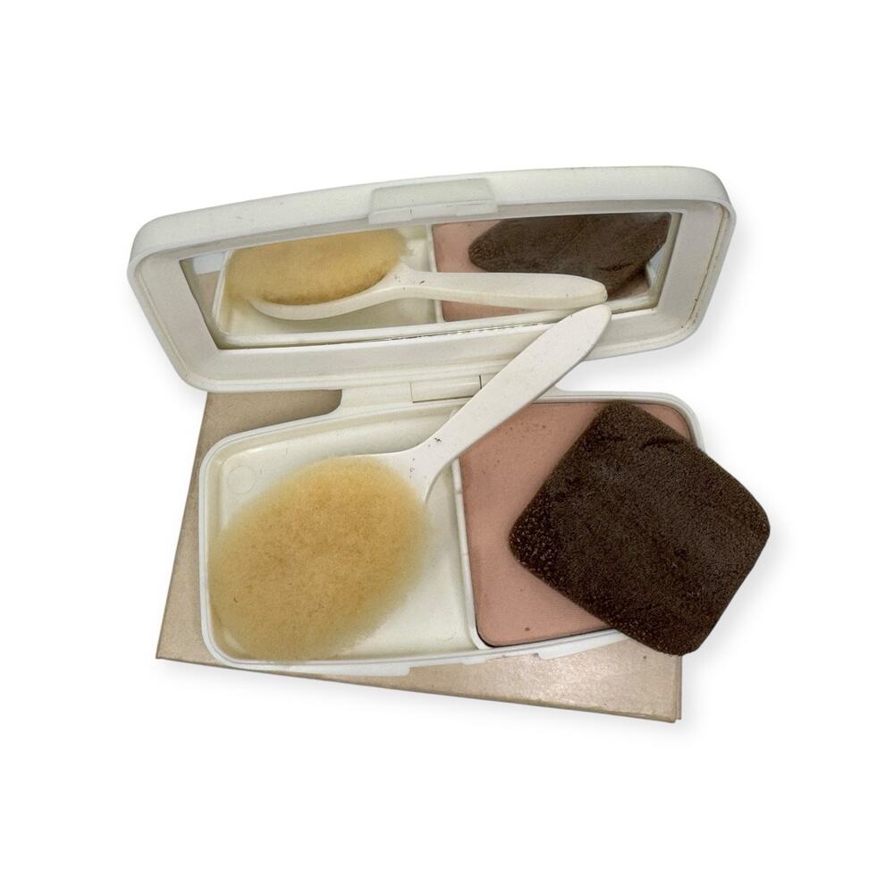 Vintage Avon 1960s Ultra-Sheer Compact Mirror Pressed Powder Mirrored